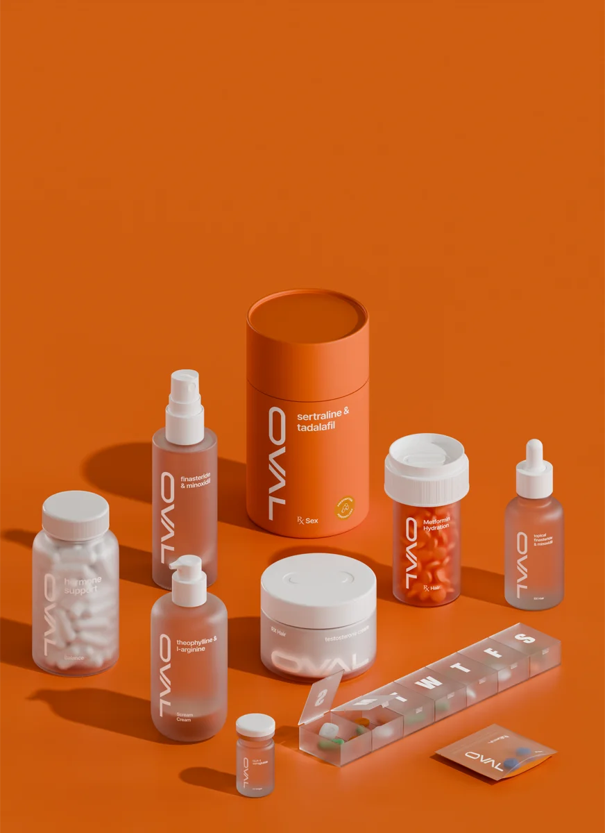 OVAL wellness and prescription products